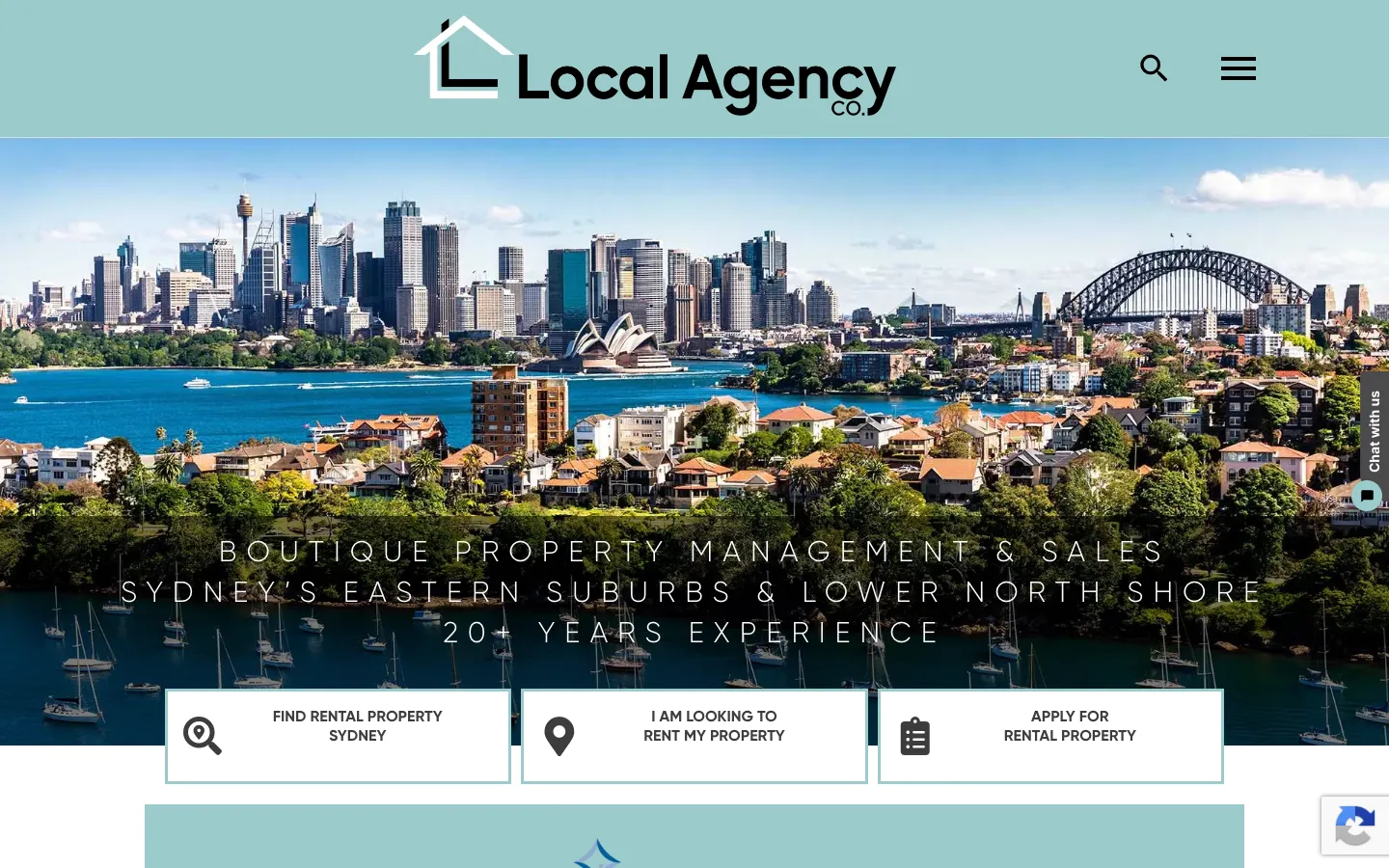 Local Agency Co. website home page